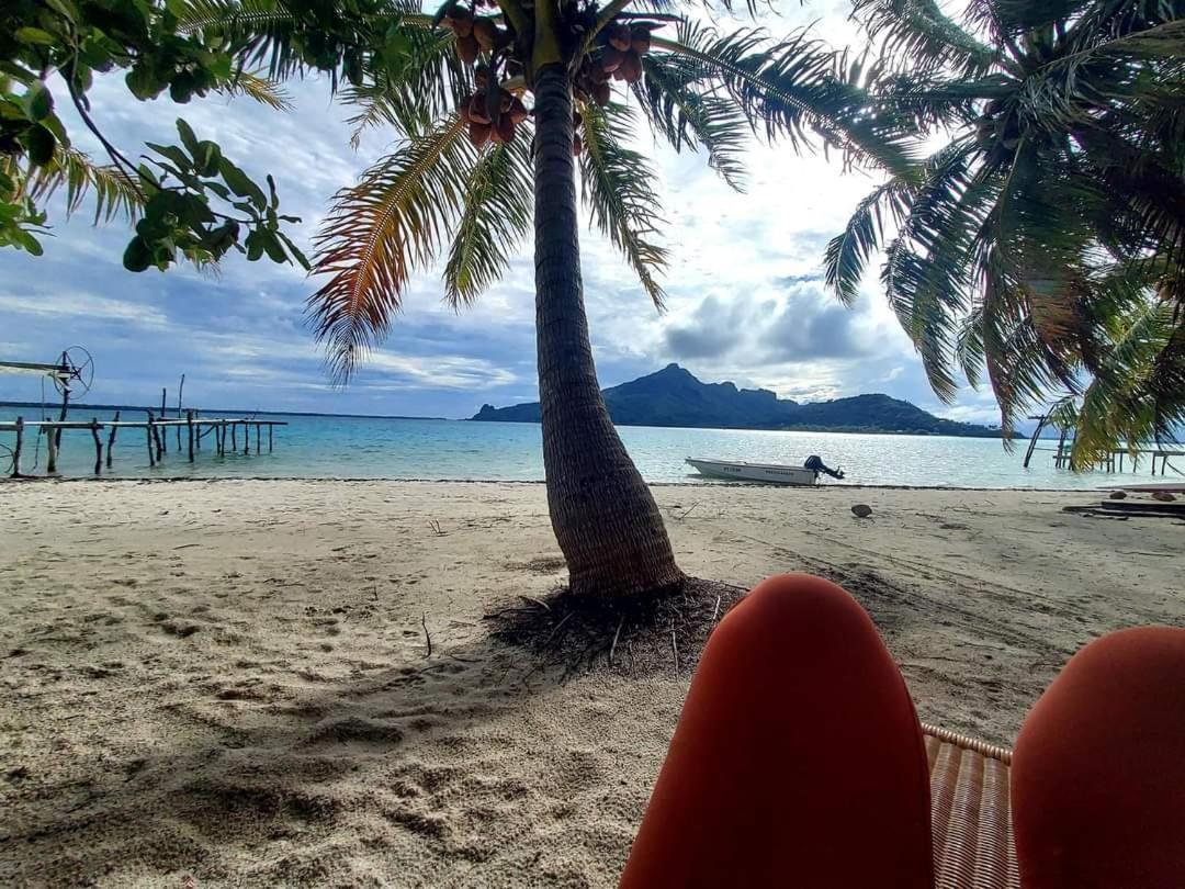 Poemanahere Island Camping A Maupiti Te-Fare-Arii Экстерьер фото