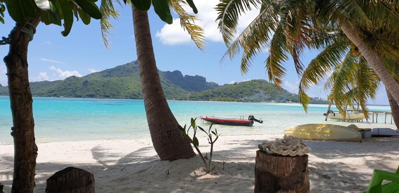 Poemanahere Island Camping A Maupiti Te-Fare-Arii Экстерьер фото