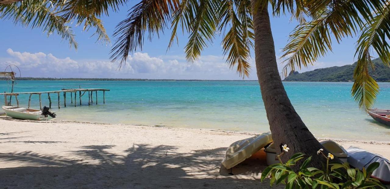 Poemanahere Island Camping A Maupiti Te-Fare-Arii Экстерьер фото